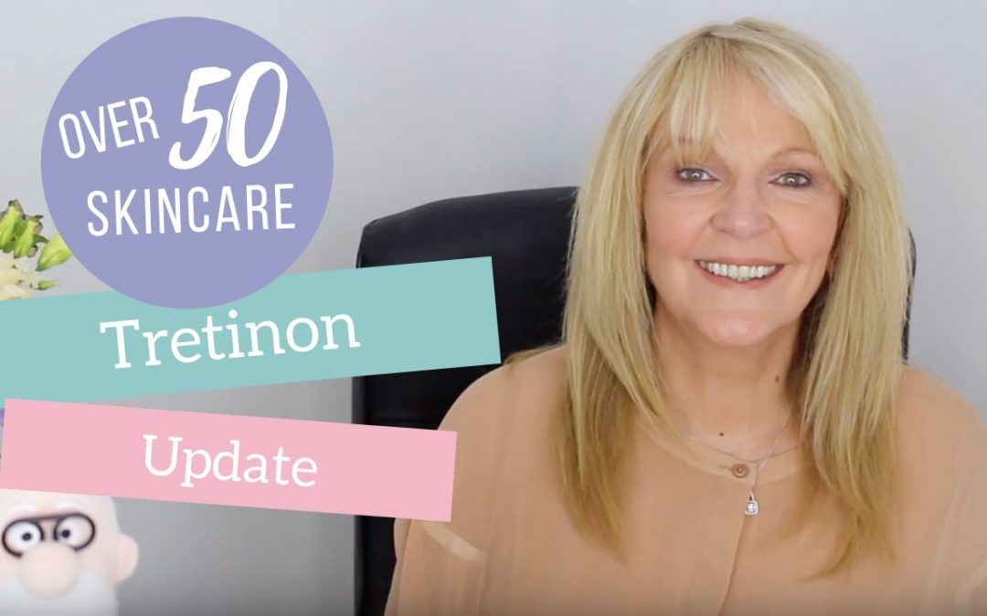 Tretinoin update.  My over 50 skincare