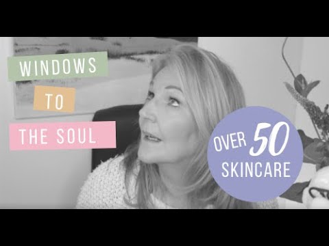 The eyes have it. Women over 50 skincare